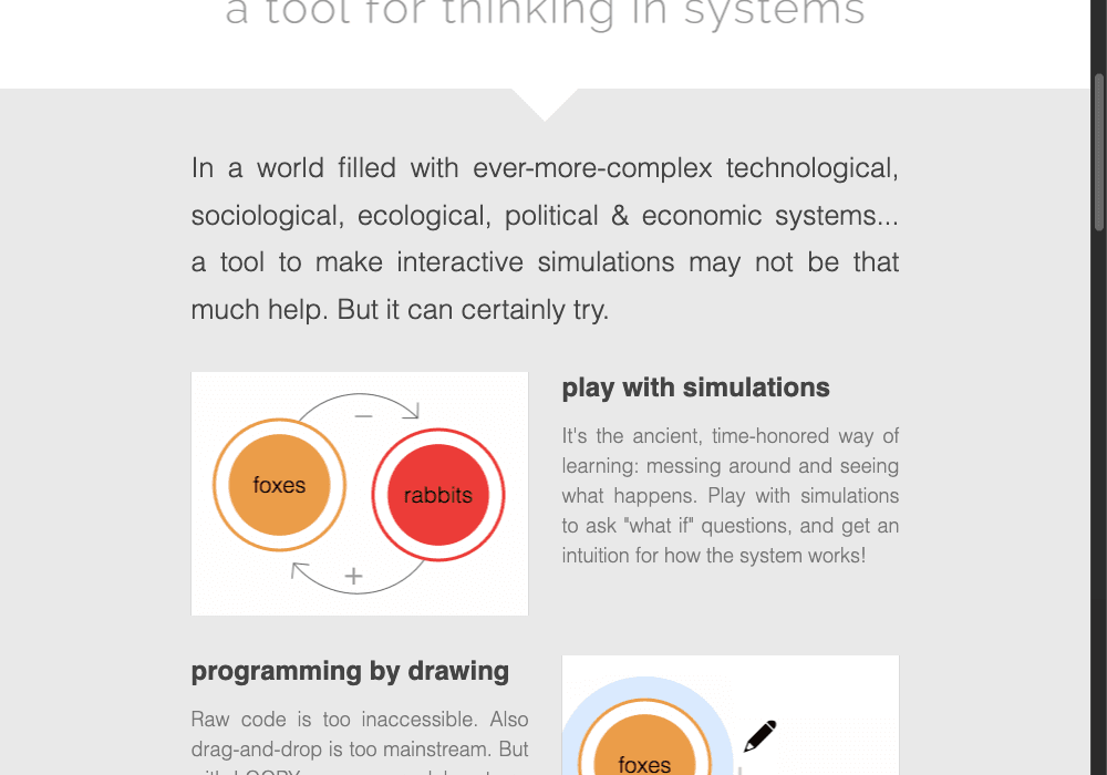 Loopy causal loop interface